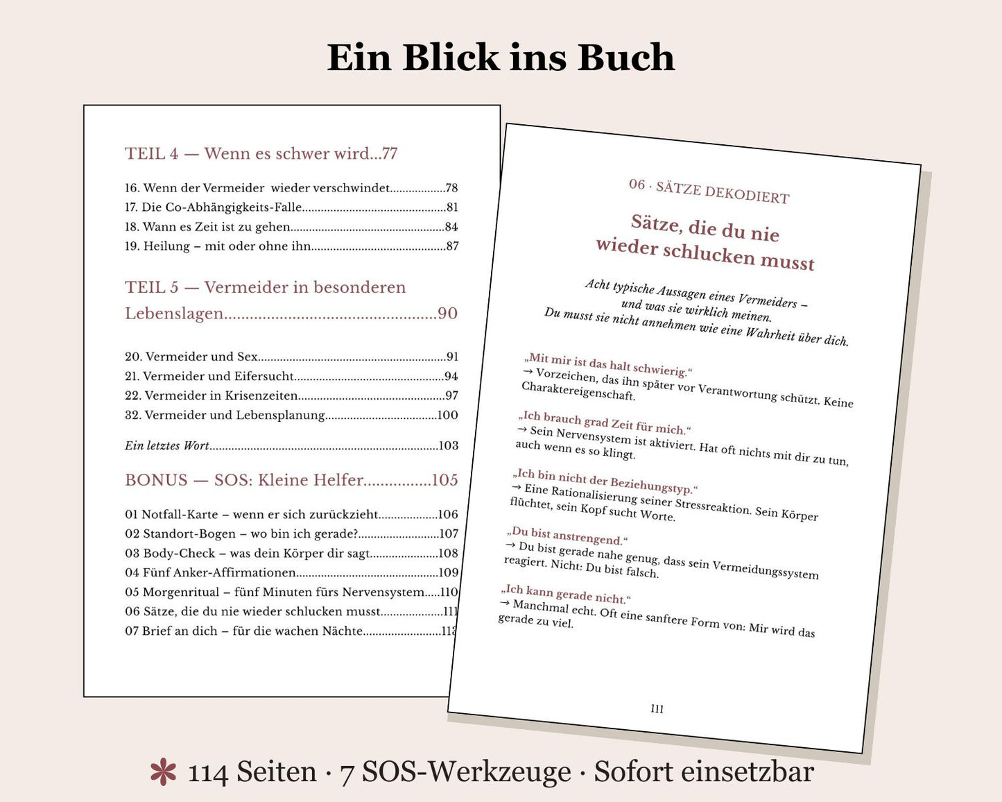 Liebst du einen Vermeider? — Verstehen statt verlieren