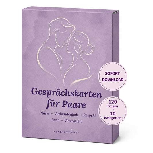 Gesprächskarten für Paare
