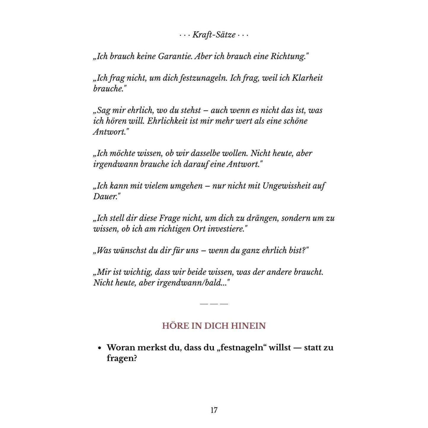 Der Klartext-Kompass